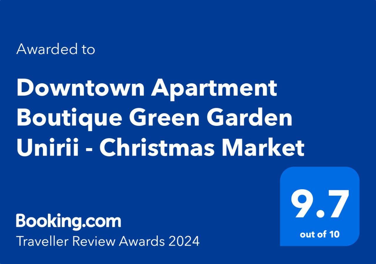 Downtown Apartment Boutique Green Garden Unirii Bukarest Eksteriør billede